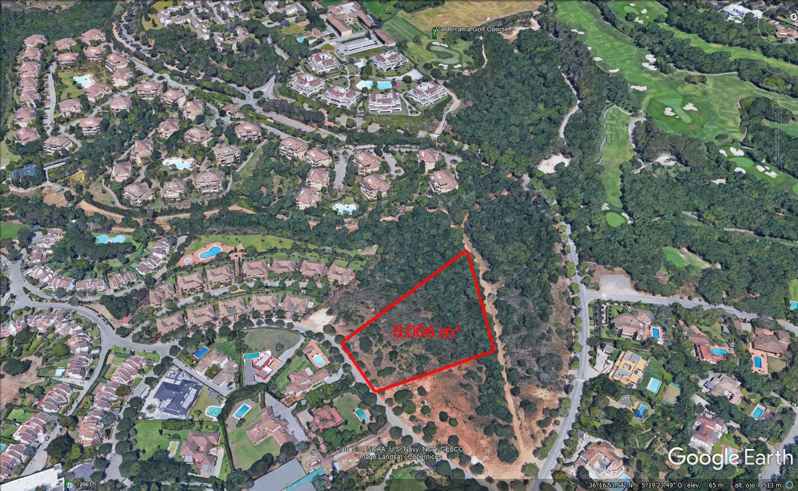 For sale Sotogrande Alto Central plot
