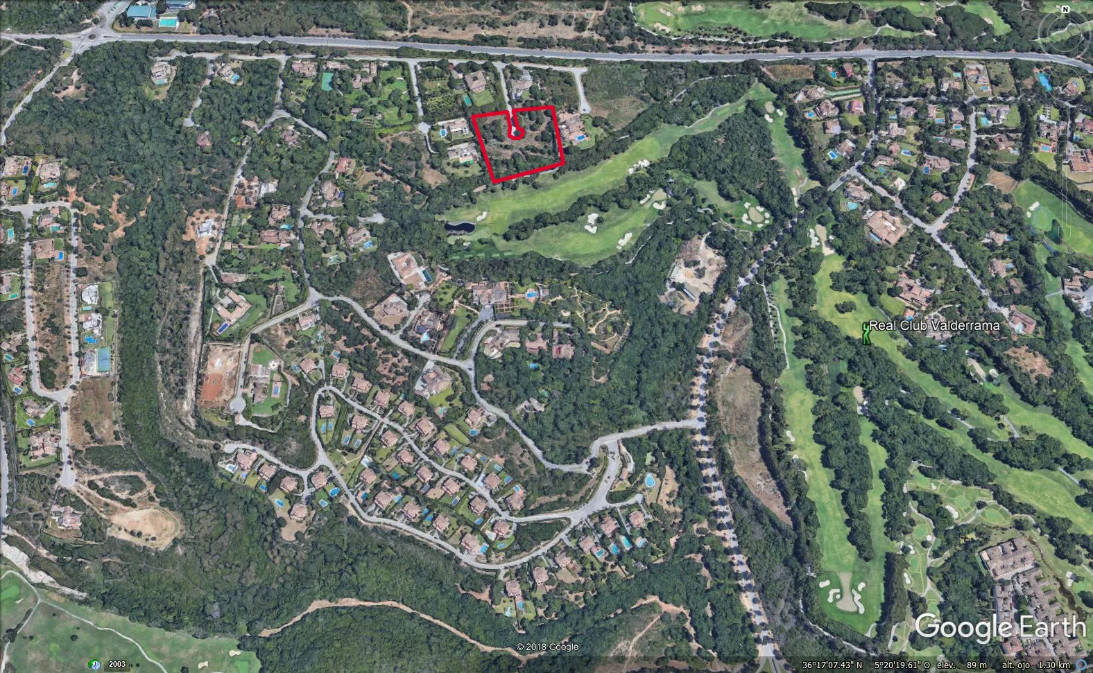 For sale Los Altos de Valderrama plot