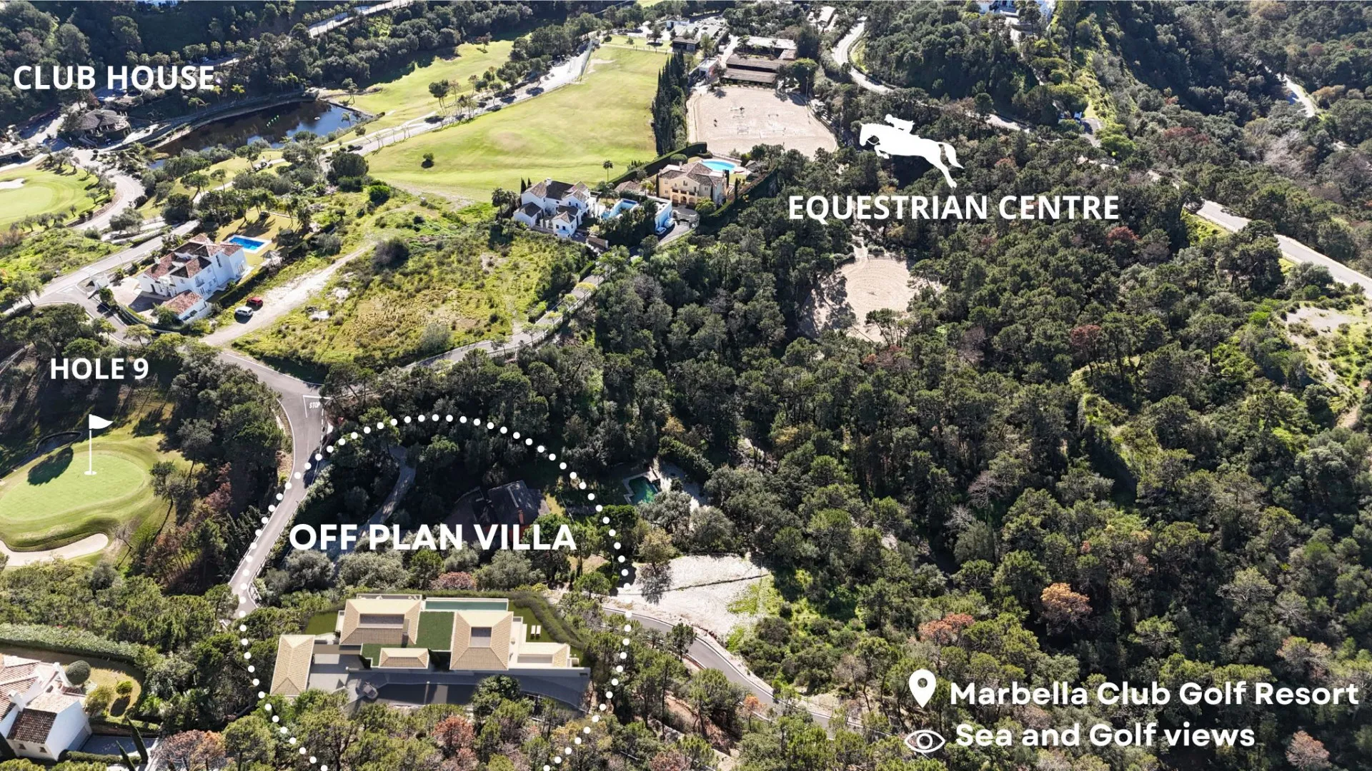 Marbella Club Golf Resort, villa en venta