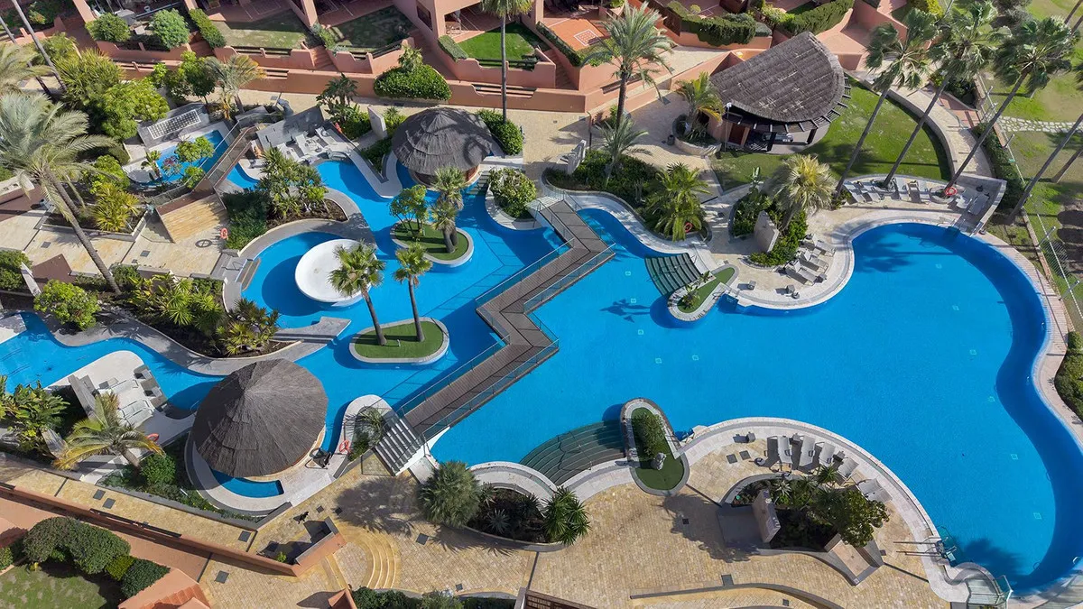 Ground floor apartment for sale in New Golden Mile with 2 bedrooms