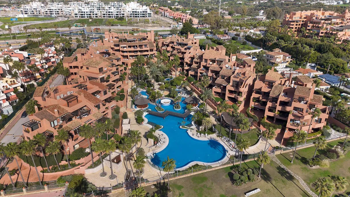 Ground floor apartment for sale in New Golden Mile with 2 bedrooms