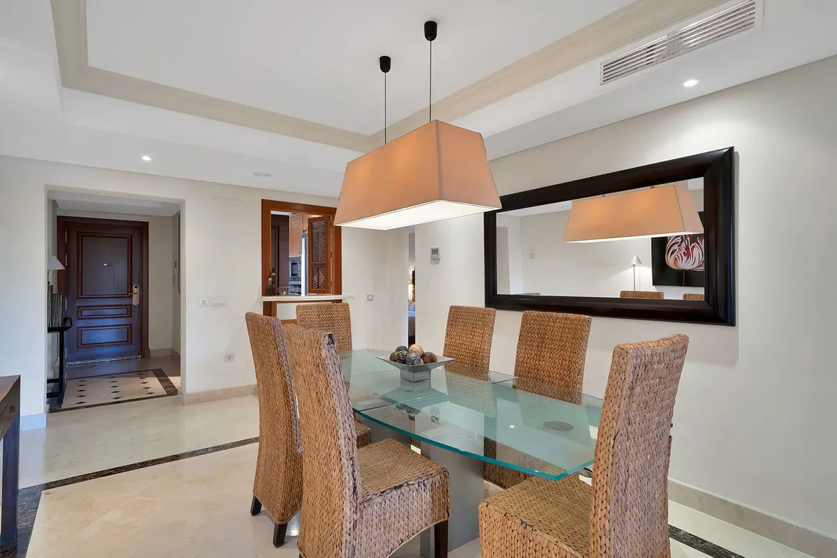 Ground floor apartment for sale in New Golden Mile with 2 bedrooms