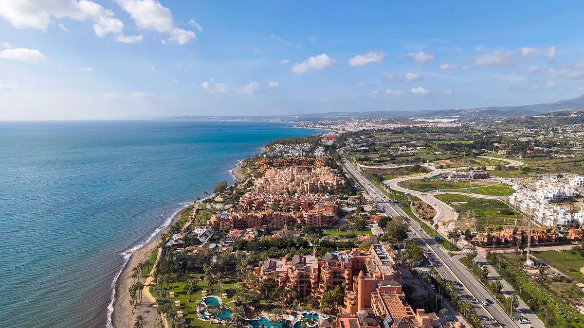 Ground floor apartment for sale in New Golden Mile with 2 bedrooms