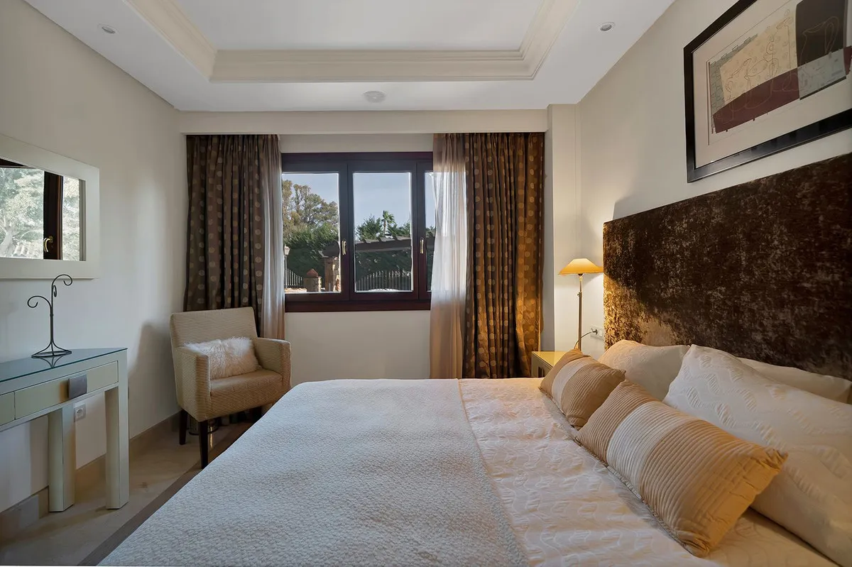 Ground floor apartment for sale in New Golden Mile with 2 bedrooms