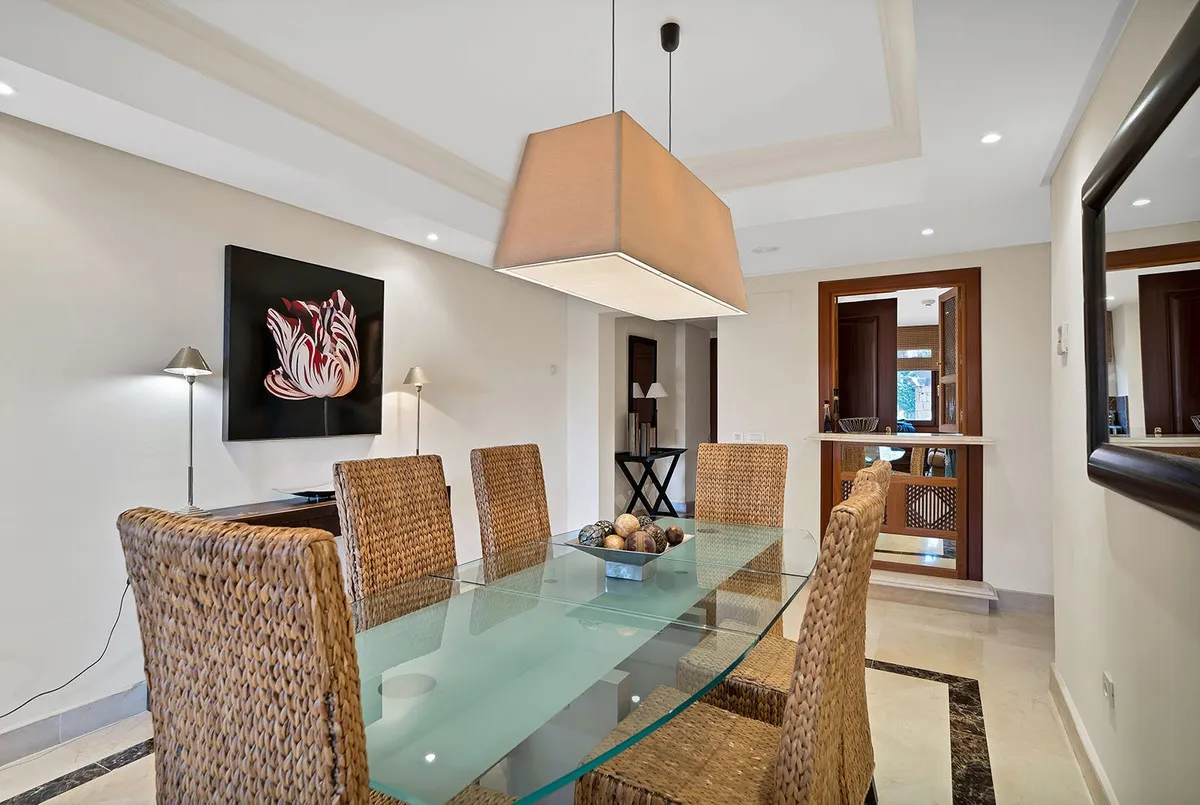 Ground floor apartment for sale in New Golden Mile with 2 bedrooms