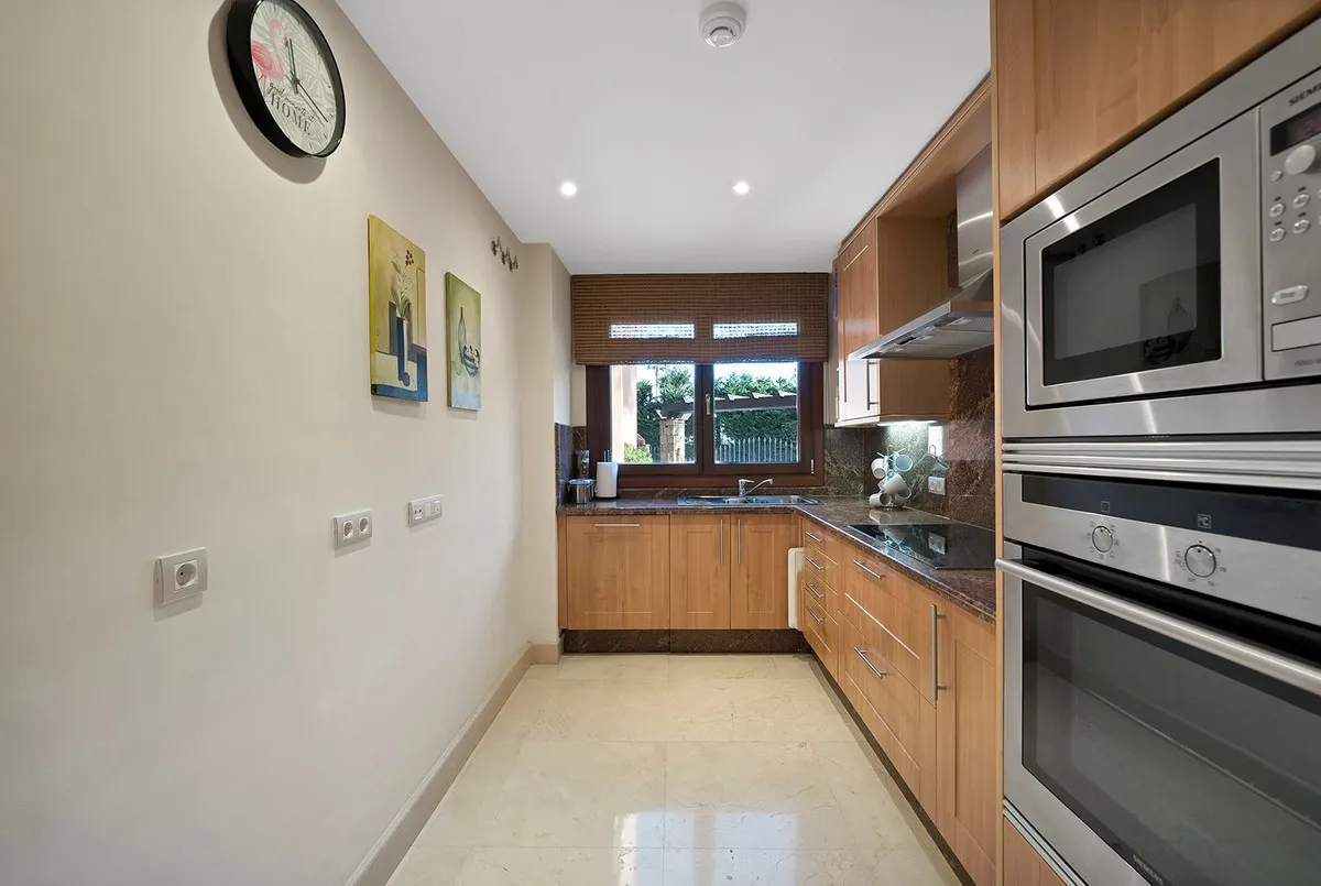 Ground floor apartment for sale in New Golden Mile with 2 bedrooms