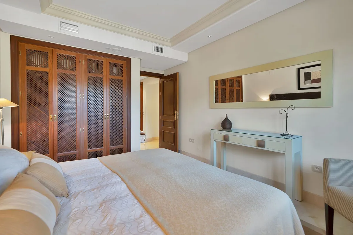 Ground floor apartment for sale in New Golden Mile with 2 bedrooms