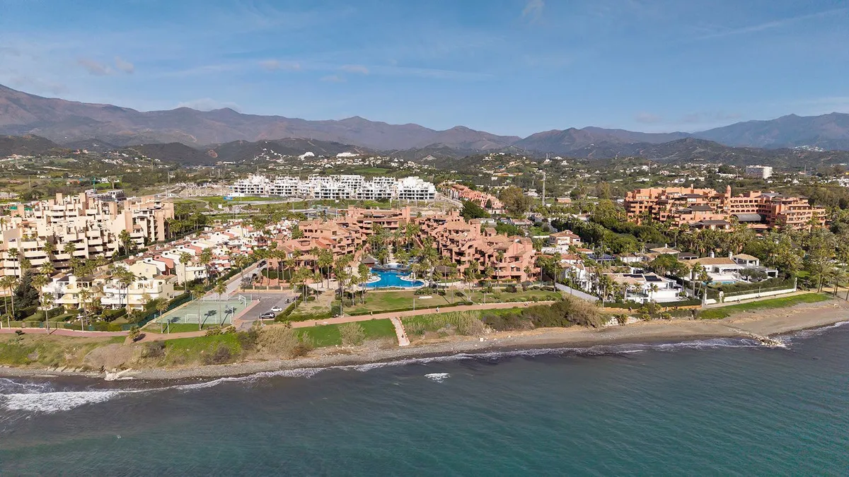 Ground floor apartment for sale in New Golden Mile with 2 bedrooms