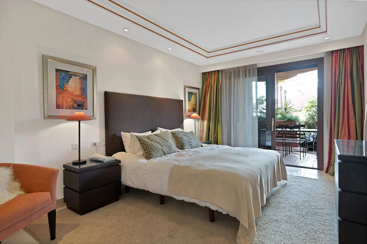 Ground floor apartment for sale in New Golden Mile with 2 bedrooms