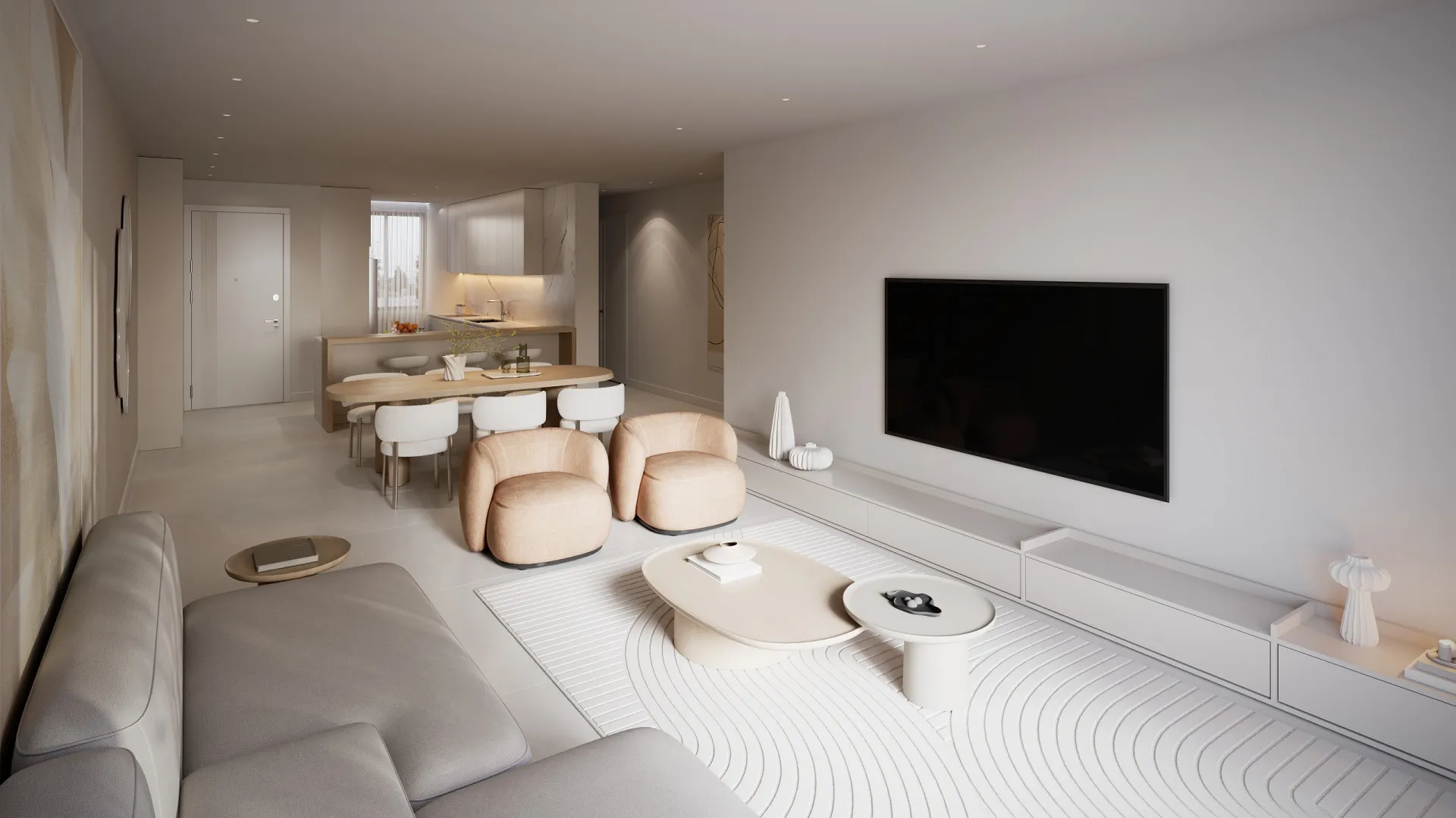 New Golden Mile 2 bedrooms ground floor apartment for sale