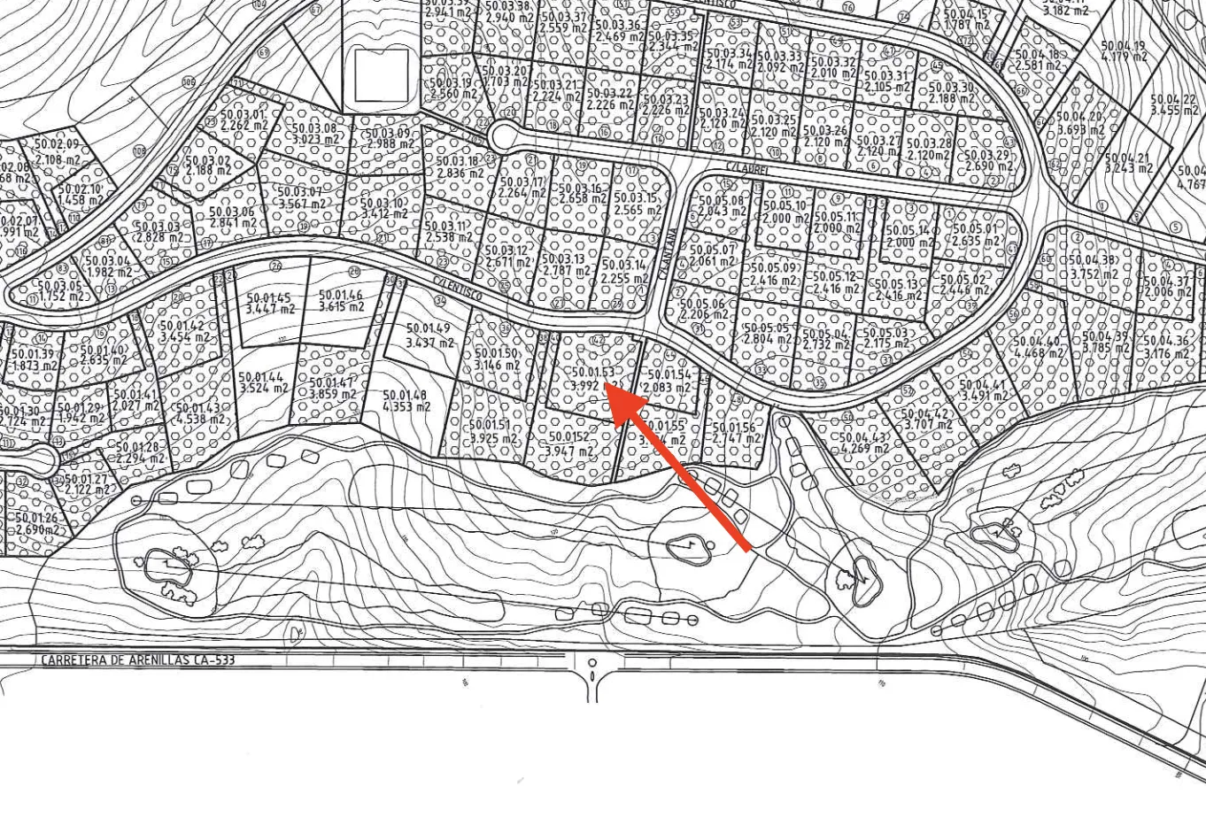 Plot in Zona L for sale