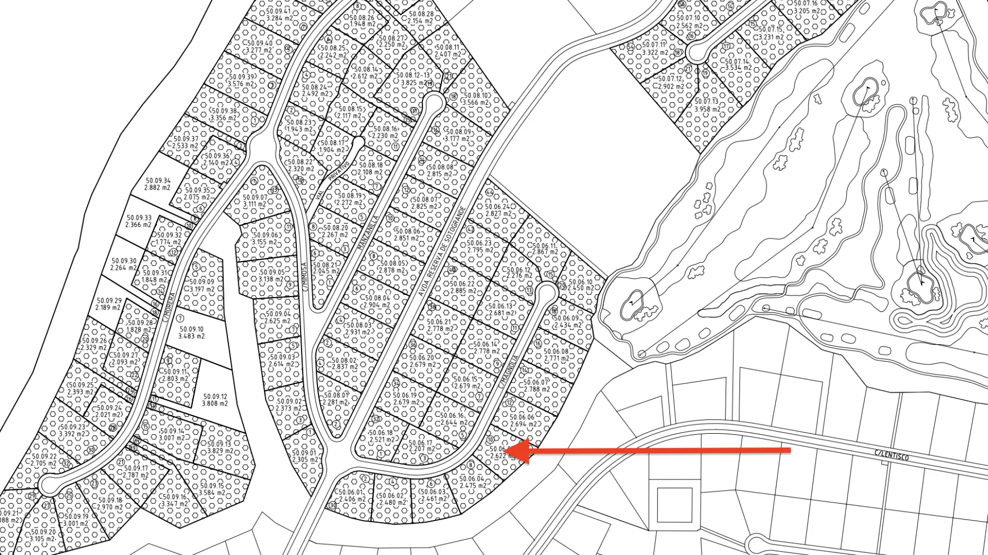 Zona M plot for sale