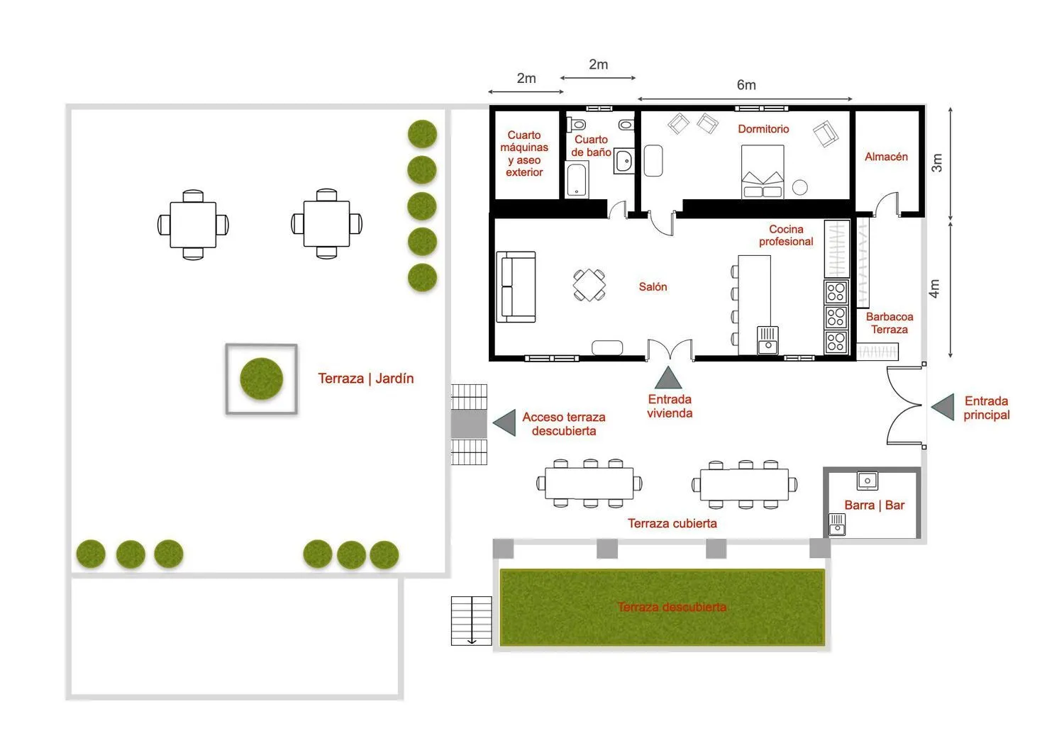 Casa de campo en venta de 1 dormitorio en La Cala Golf Resort