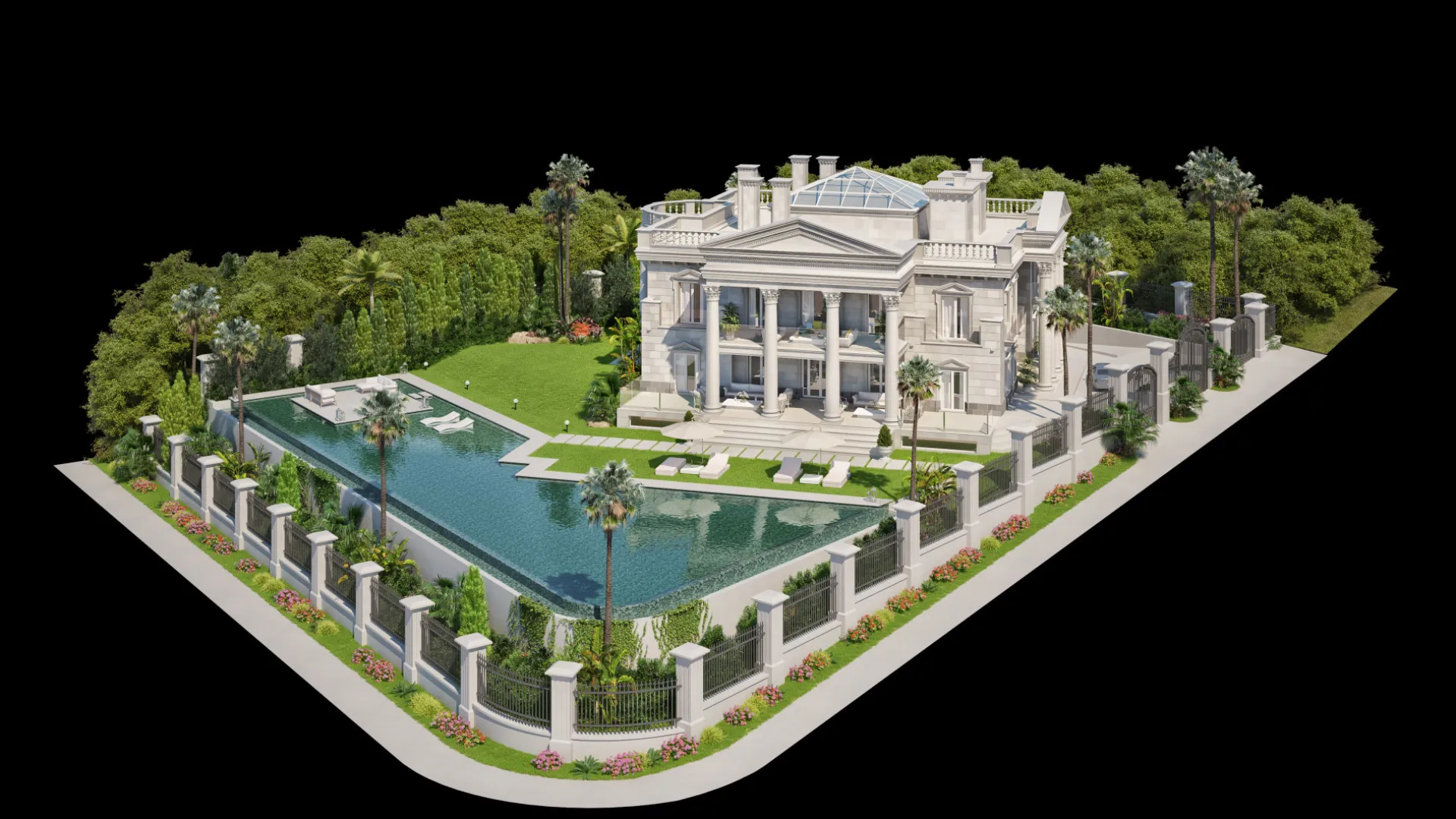 Marbella Golden Mile 7 bedrooms villa for sale