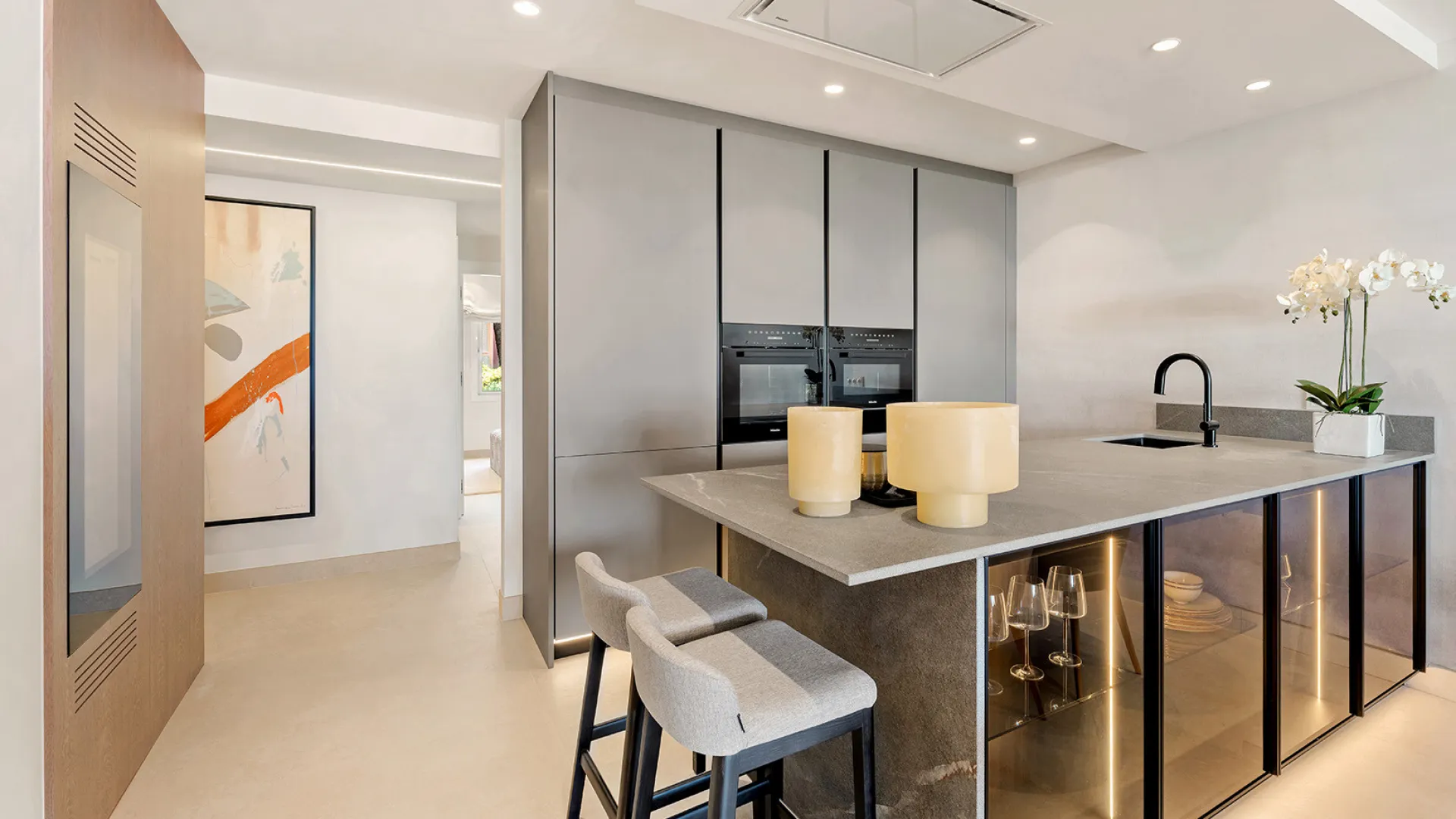 Beach Side New Golden Mile ground floor apartment for sale