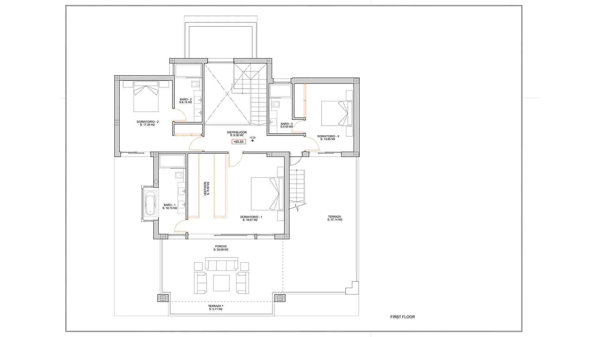 For sale villa in Los Olivos