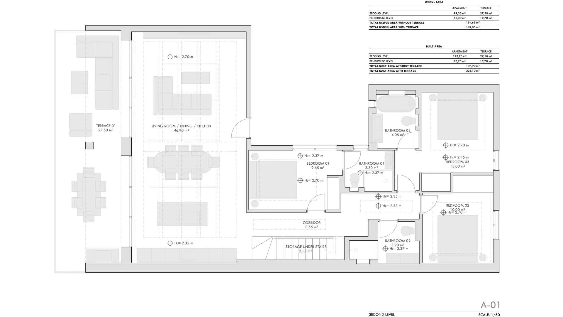 Puerto, Ático en venta de 4 dormitorios
