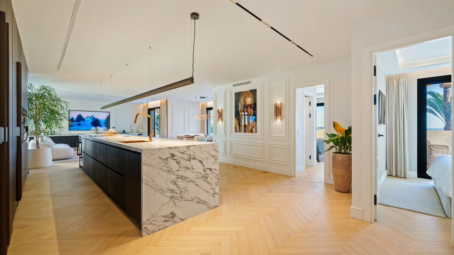 Palacetes Los Belvederes duplex penthouse for sale