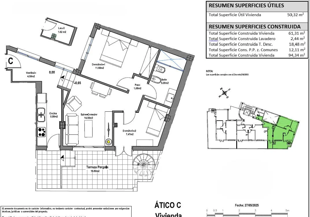 Buy penthouse in Las Lagunas