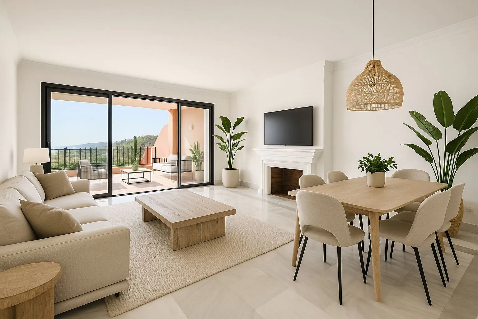 For sale apartment with 3 bedrooms in Monte Halcones