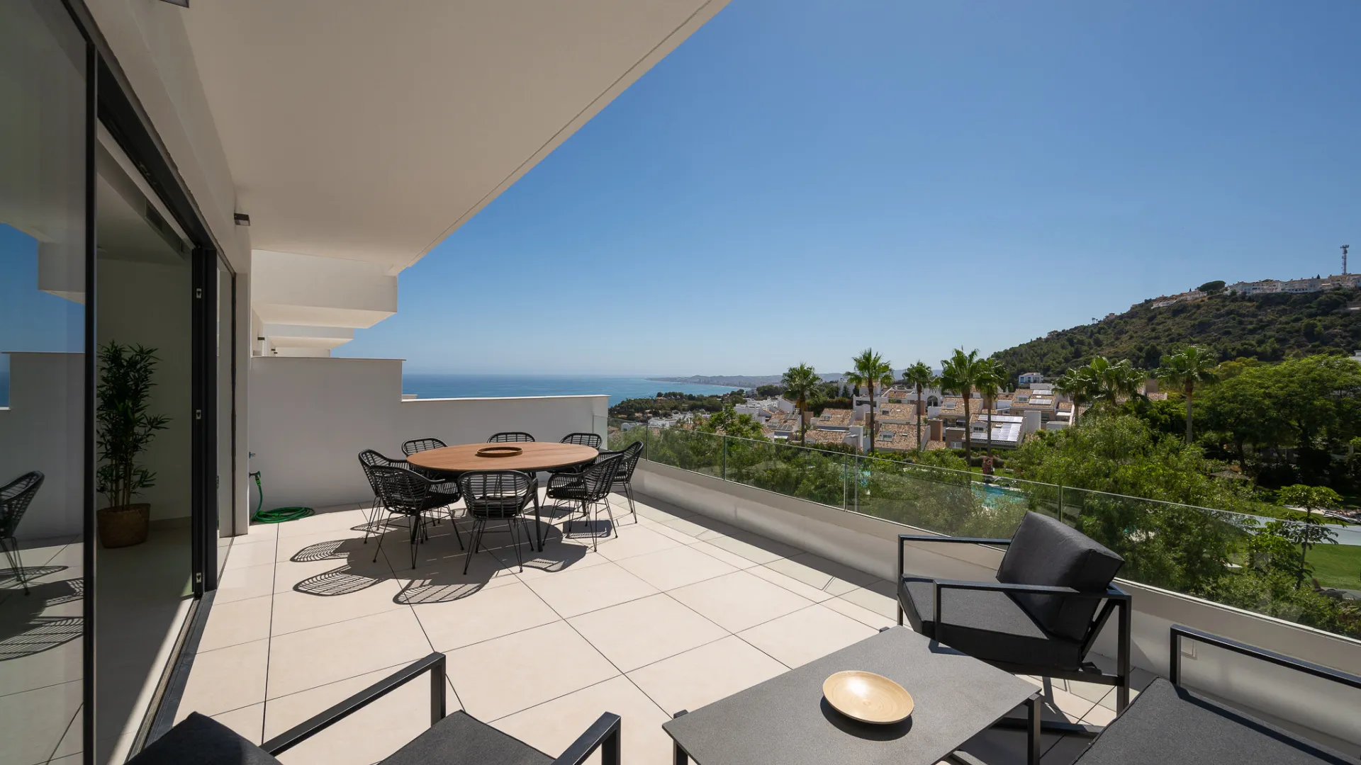 Benalmadena Pueblo, villa pareada a la venta con 4 dormitorios