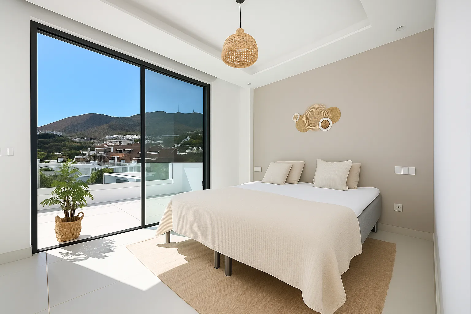 Benalmadena Pueblo, villa pareada a la venta con 4 dormitorios