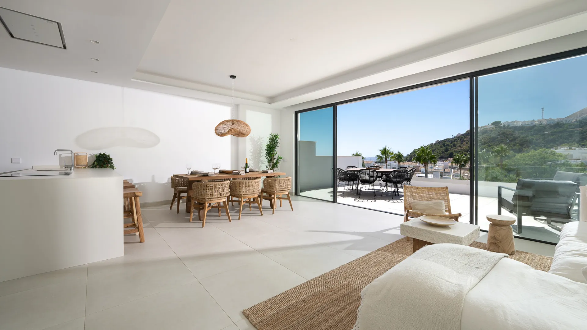 Benalmadena Pueblo, villa pareada a la venta con 4 dormitorios