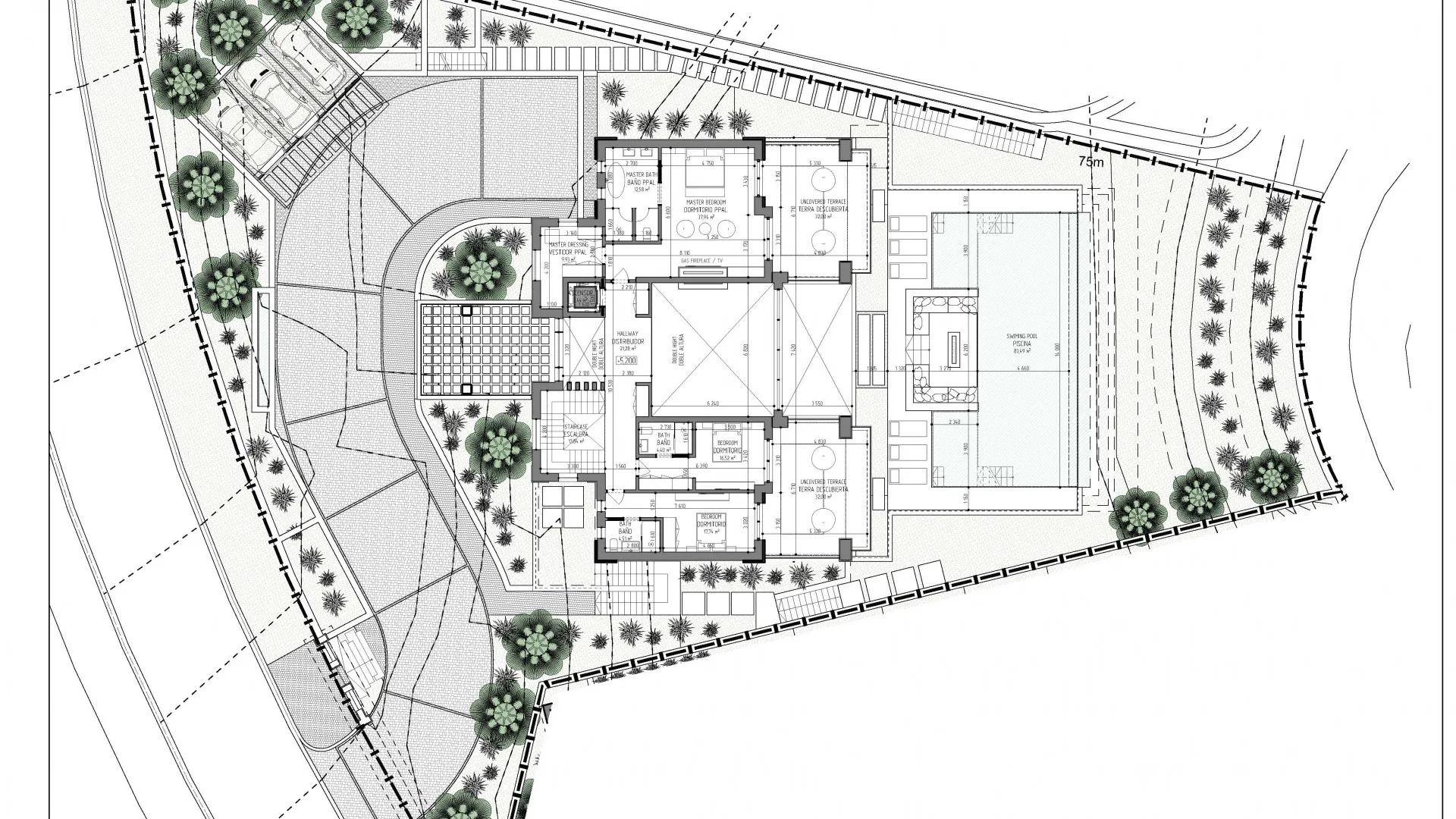 Comprar villa en Los Flamingos Golf de 5 dormitorios