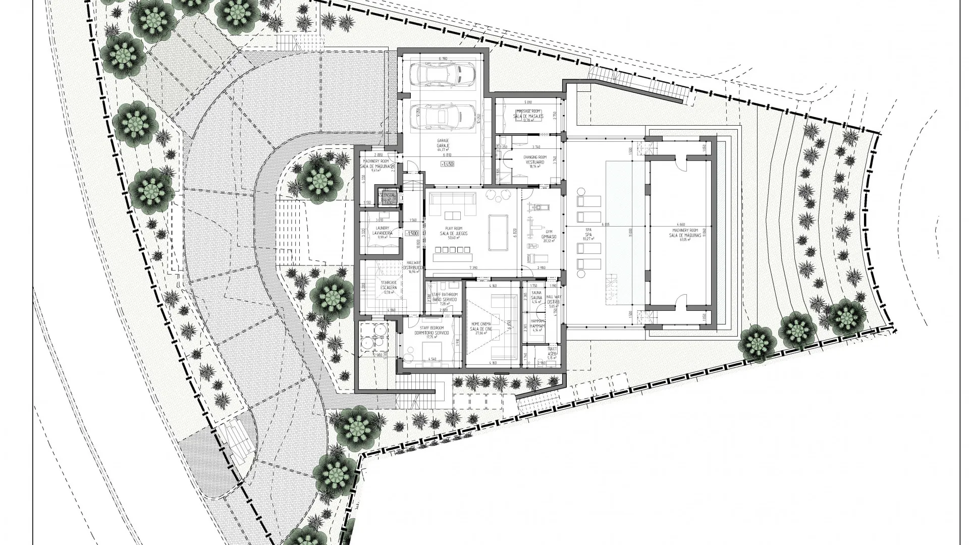 Comprar villa en Los Flamingos Golf de 5 dormitorios