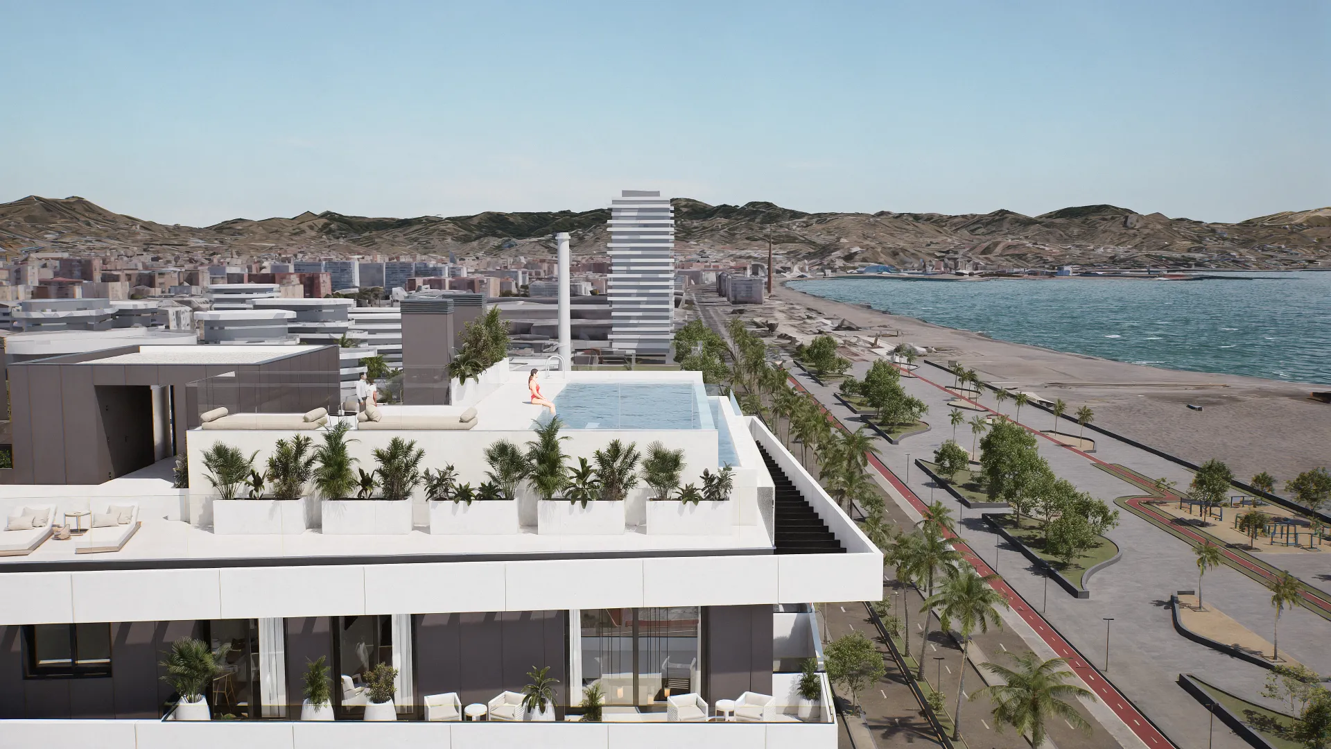 Se vende atico duplex de 4 dormitorios en Malaga