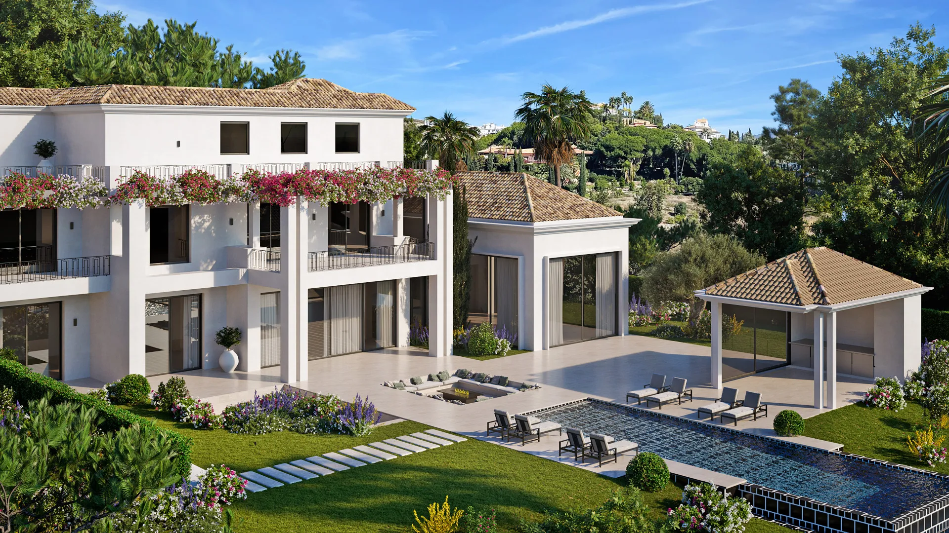 Los Flamingos, villa con 6 dormitorios en venta