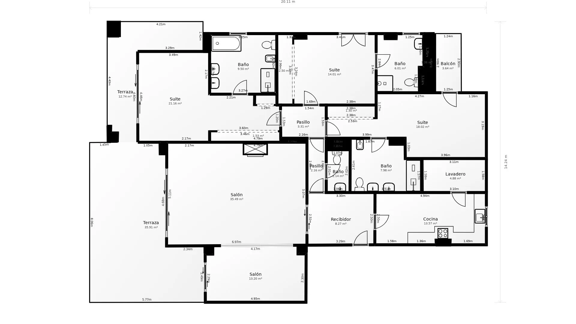 3 bedrooms apartment for sale in Mirador del Golf