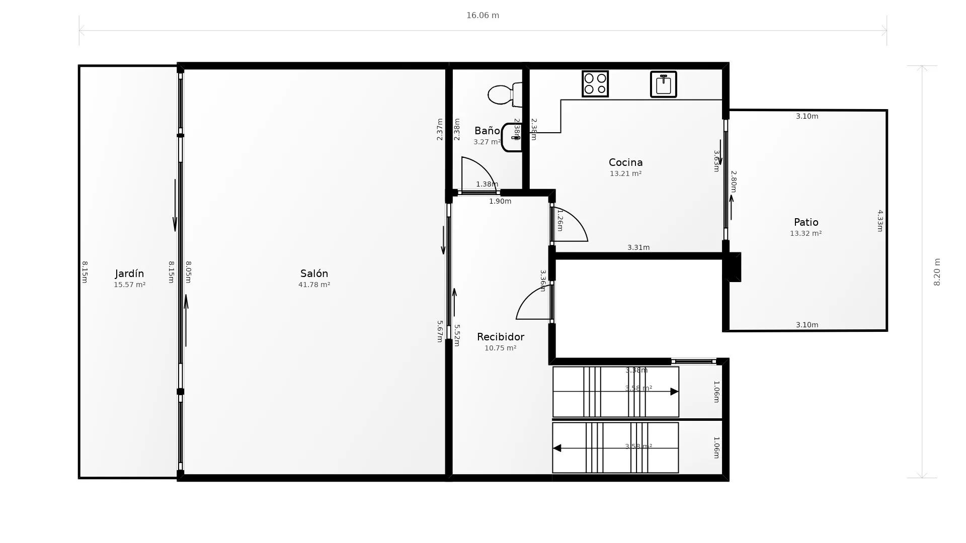 Adosado de 3 dormitorios a la venta en La Finca