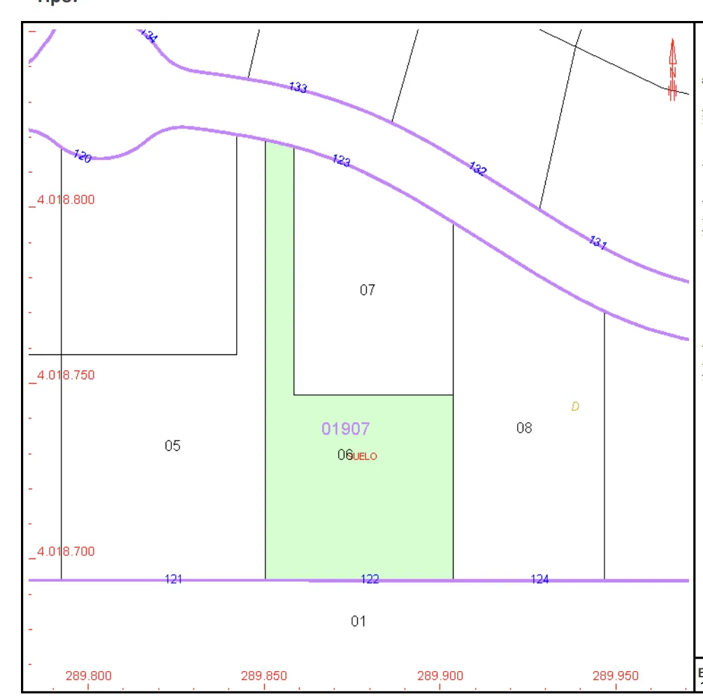 Zona L, parcela a la venta