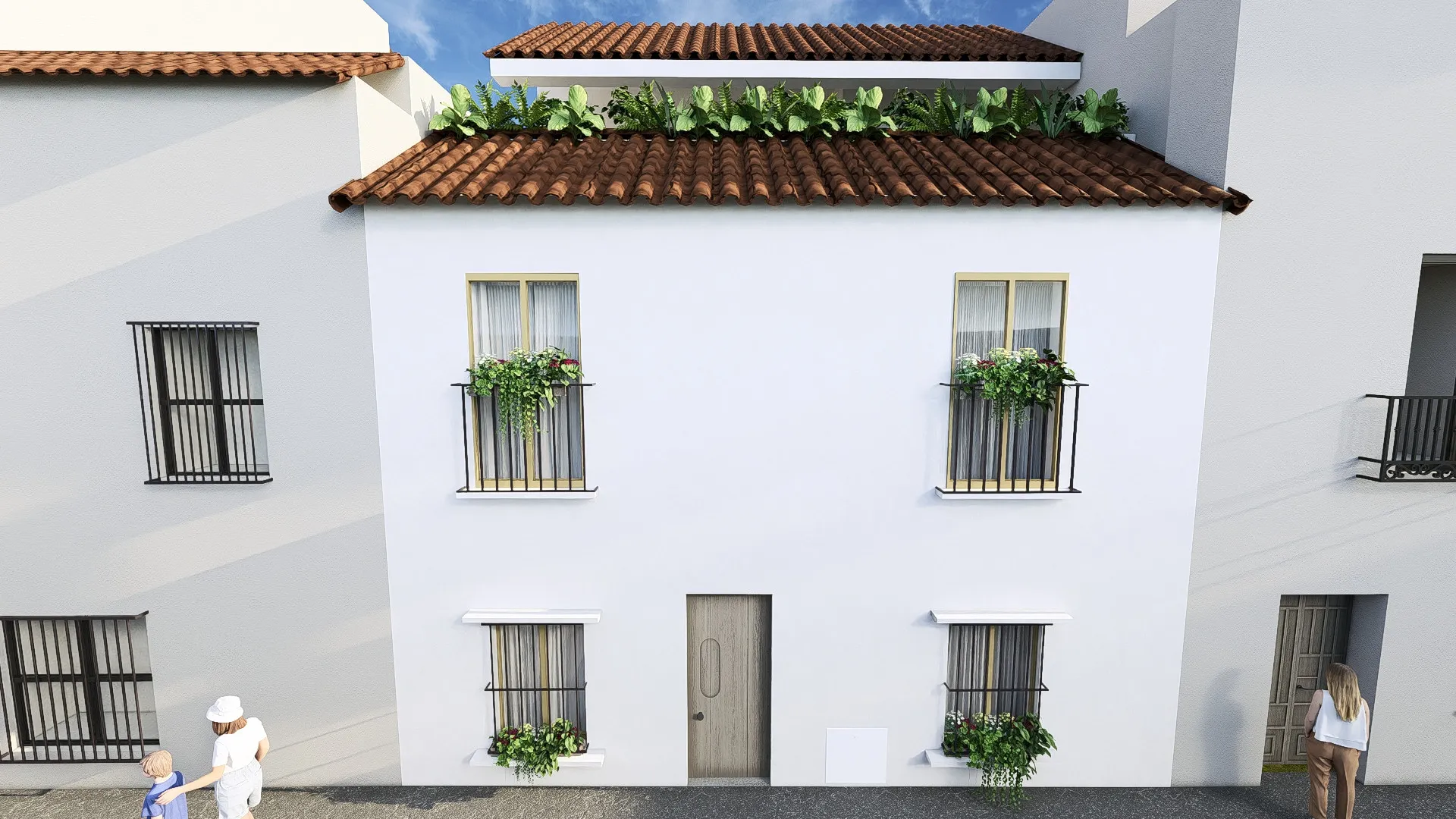 Buy Estepona Old Town duplex penthouse with 3 bedrooms