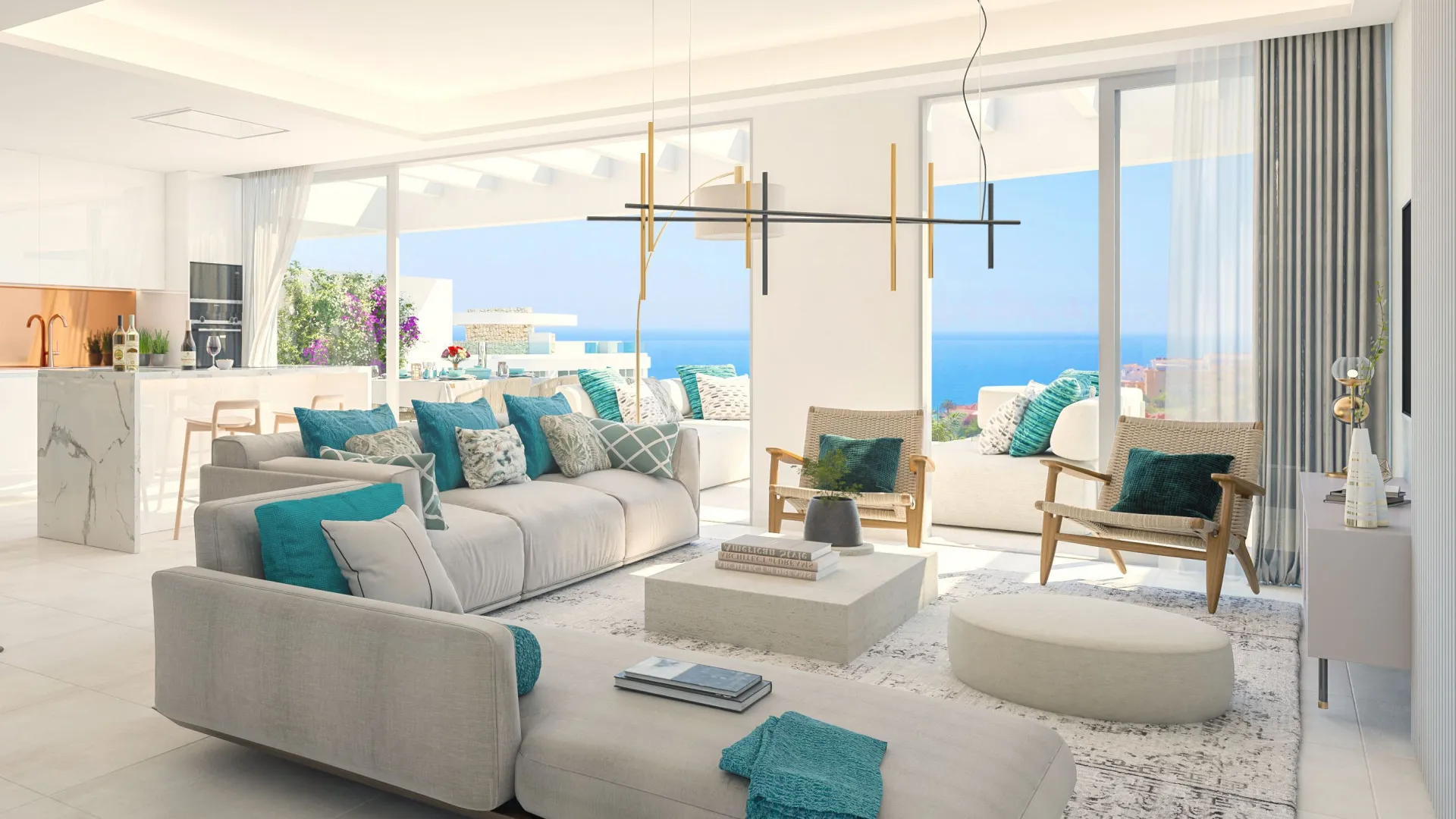 For sale penthouse in Cala de Mijas