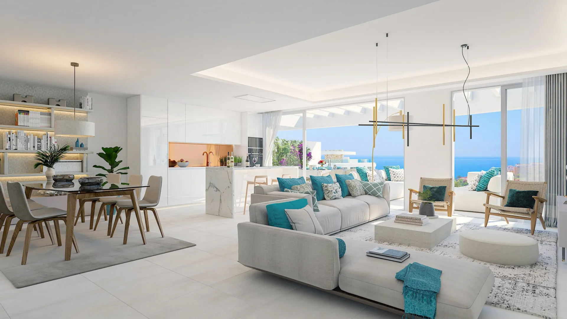 For sale penthouse in Cala de Mijas