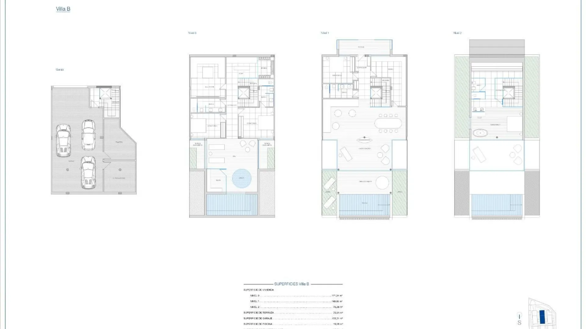 Villa en venta en Reserva del Higuerón de 4 dormitorios