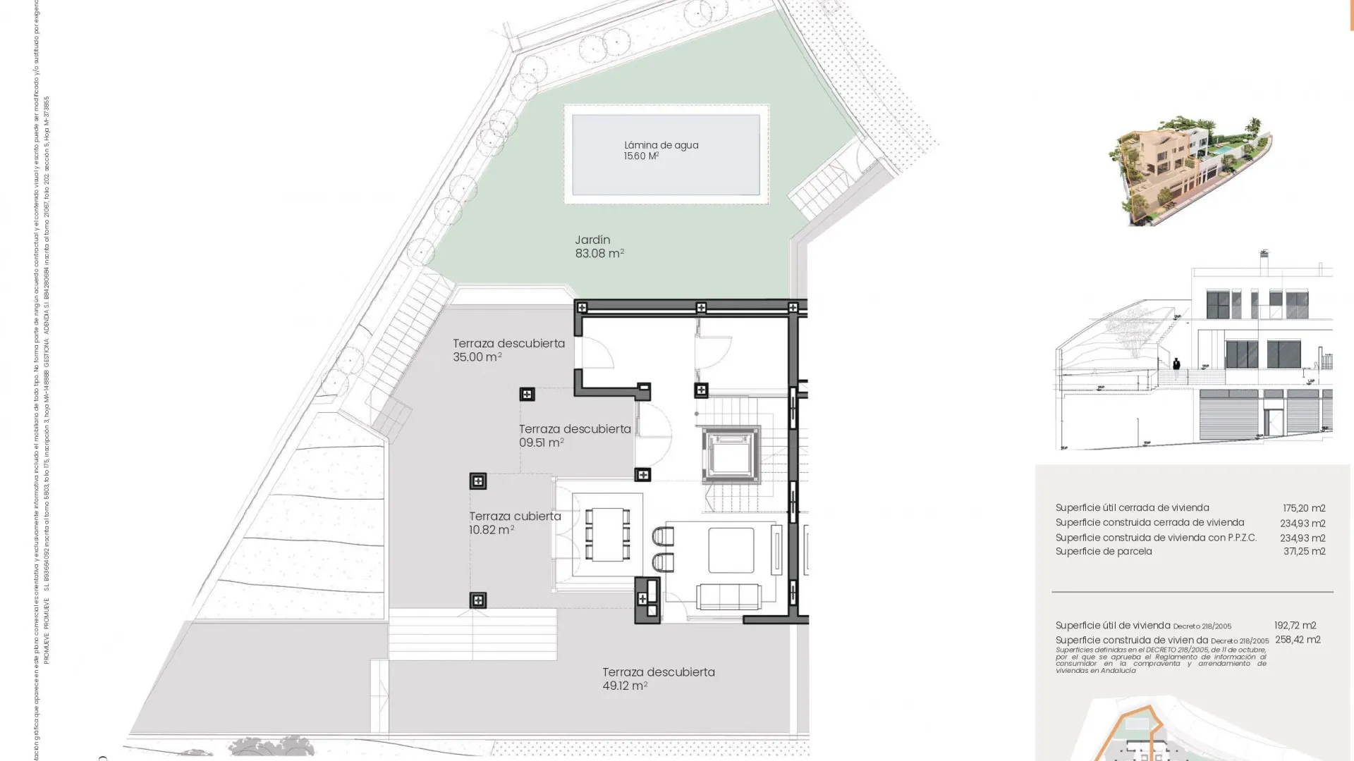 El Limonar, villa pareada con 3 dormitorios en venta