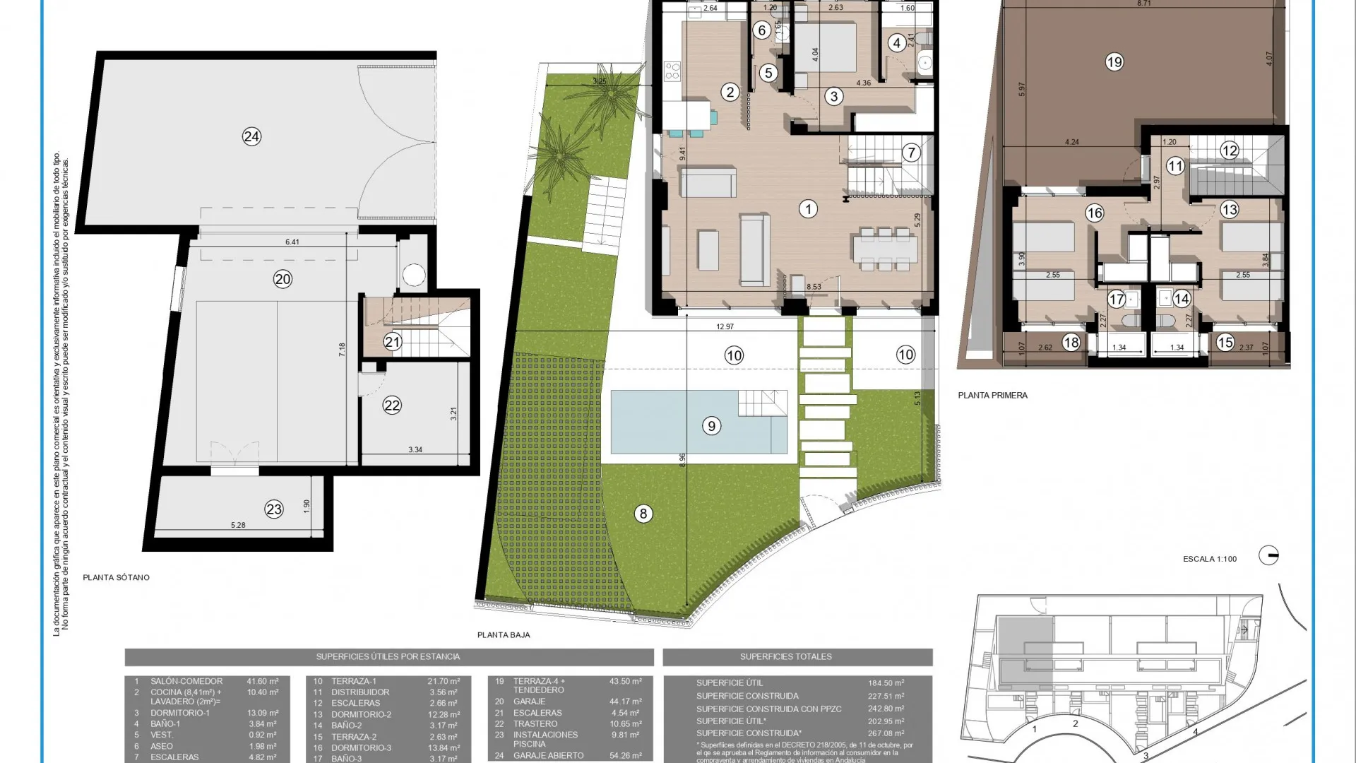 Adosado con 3 dormitorios en venta en El Limonar