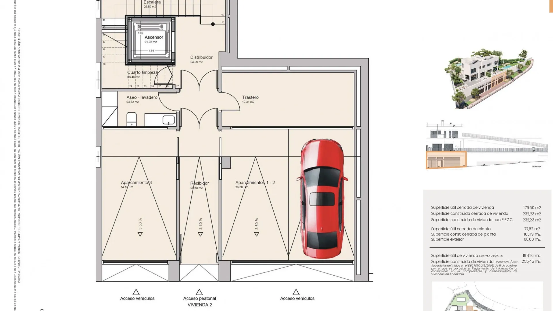 Villa pareada en venta de 3 dormitorios en El Limonar