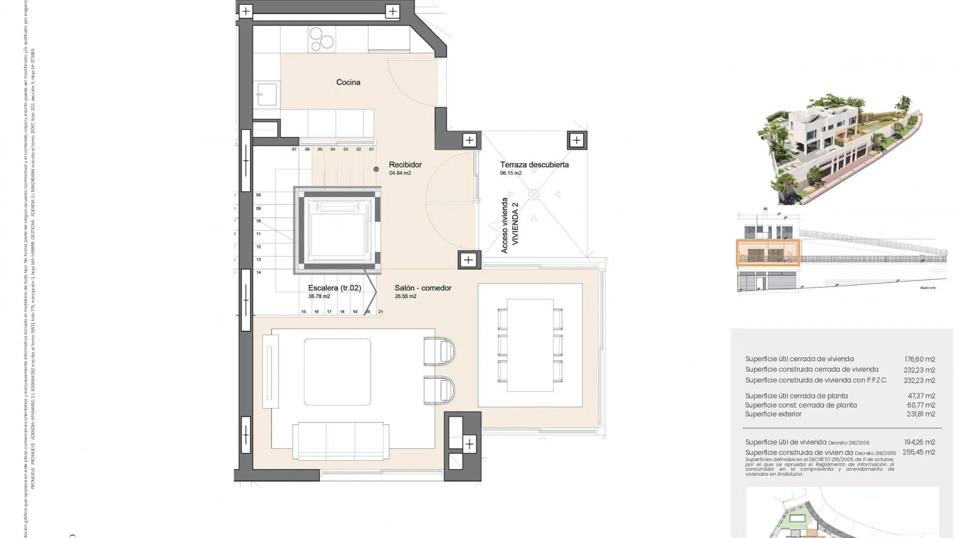 Villa pareada en venta de 3 dormitorios en El Limonar