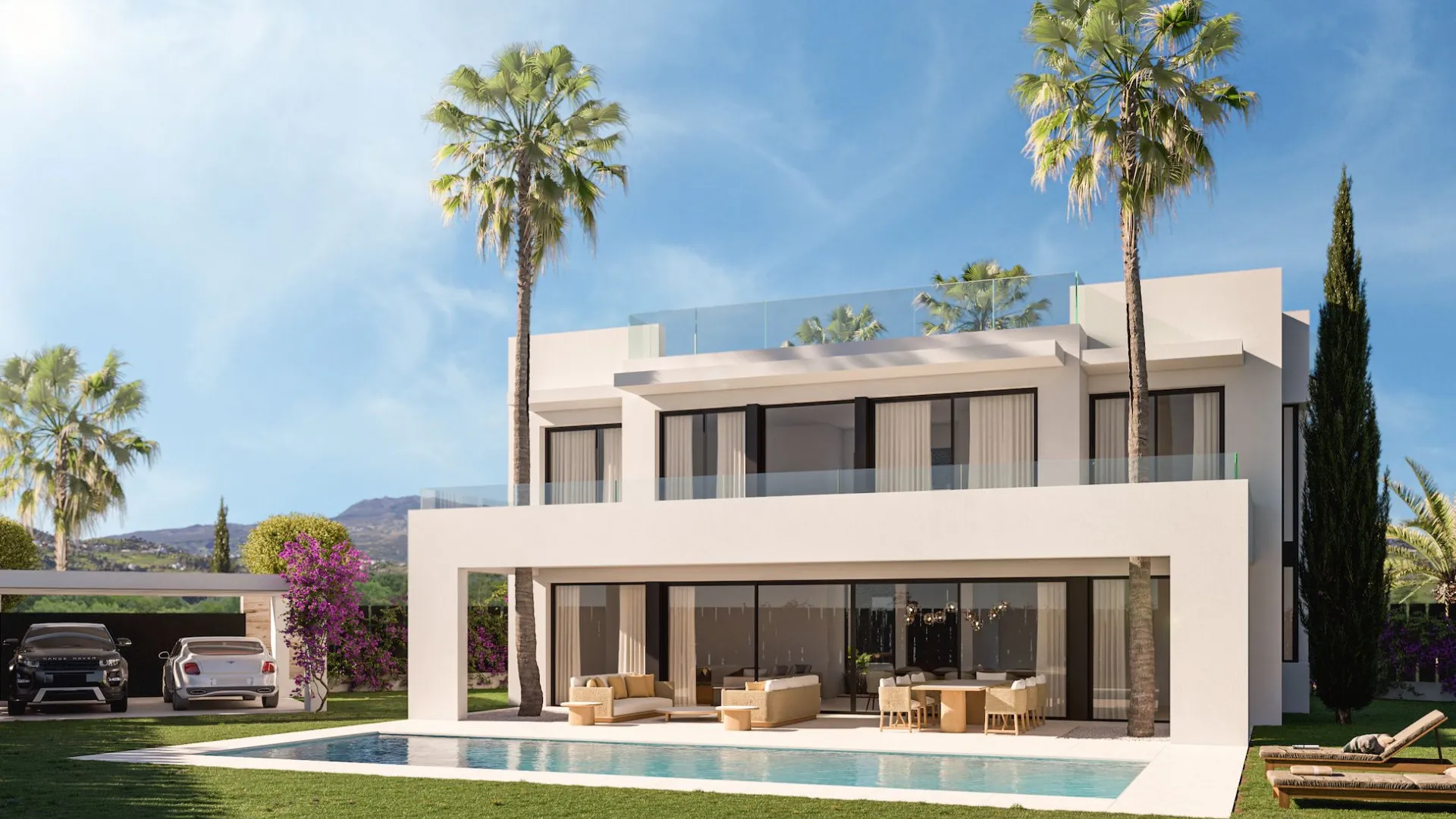 Villa en venta en Estepona con 4 dormitorios