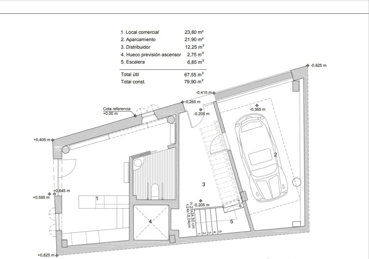 Buy unique building in Malaga with 4 bedrooms