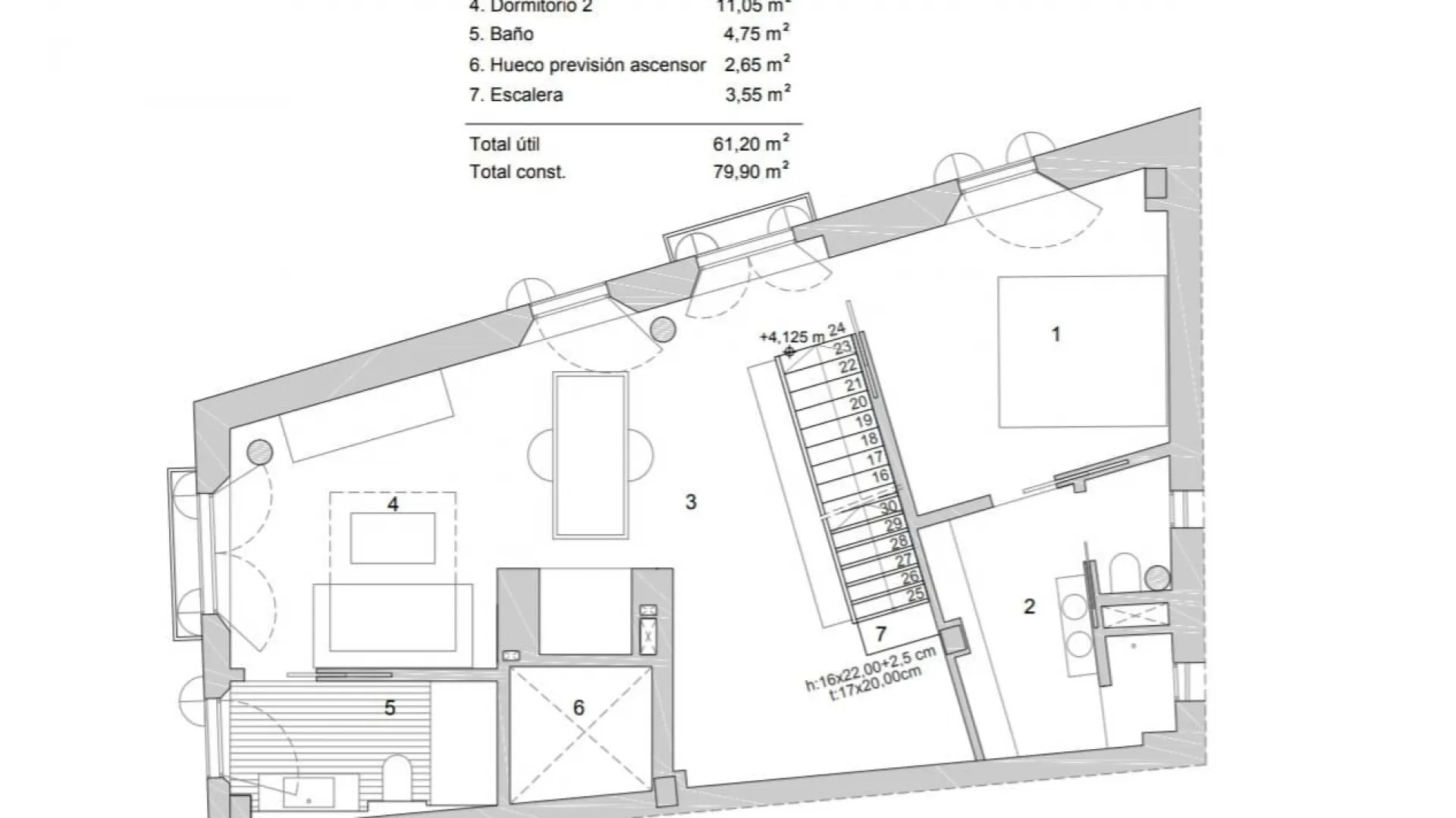 Buy unique building in Malaga with 4 bedrooms