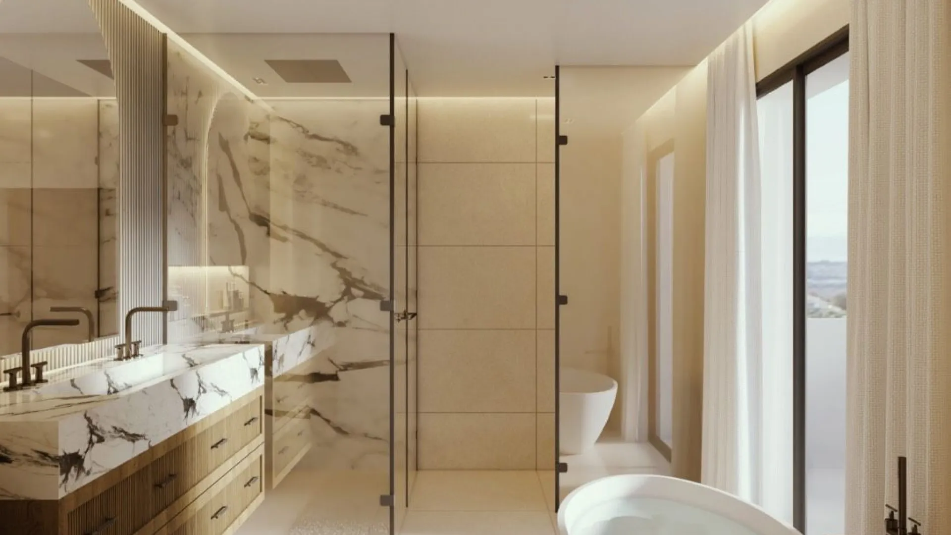 Comprar villa con 5 dormitorios en Las Brisas