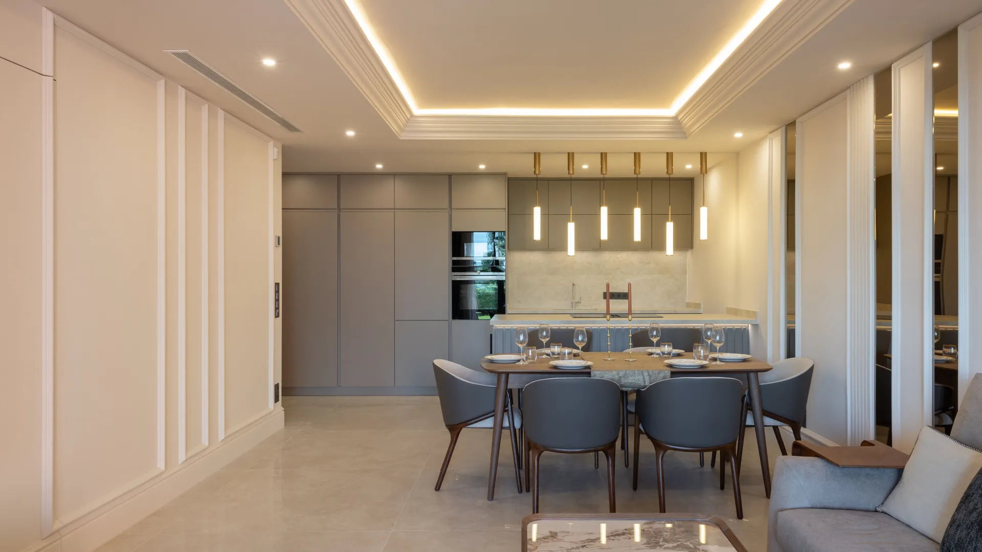 Apartamento planta baja a la venta en Beach Side New Golden Mile de 3 dormitorios