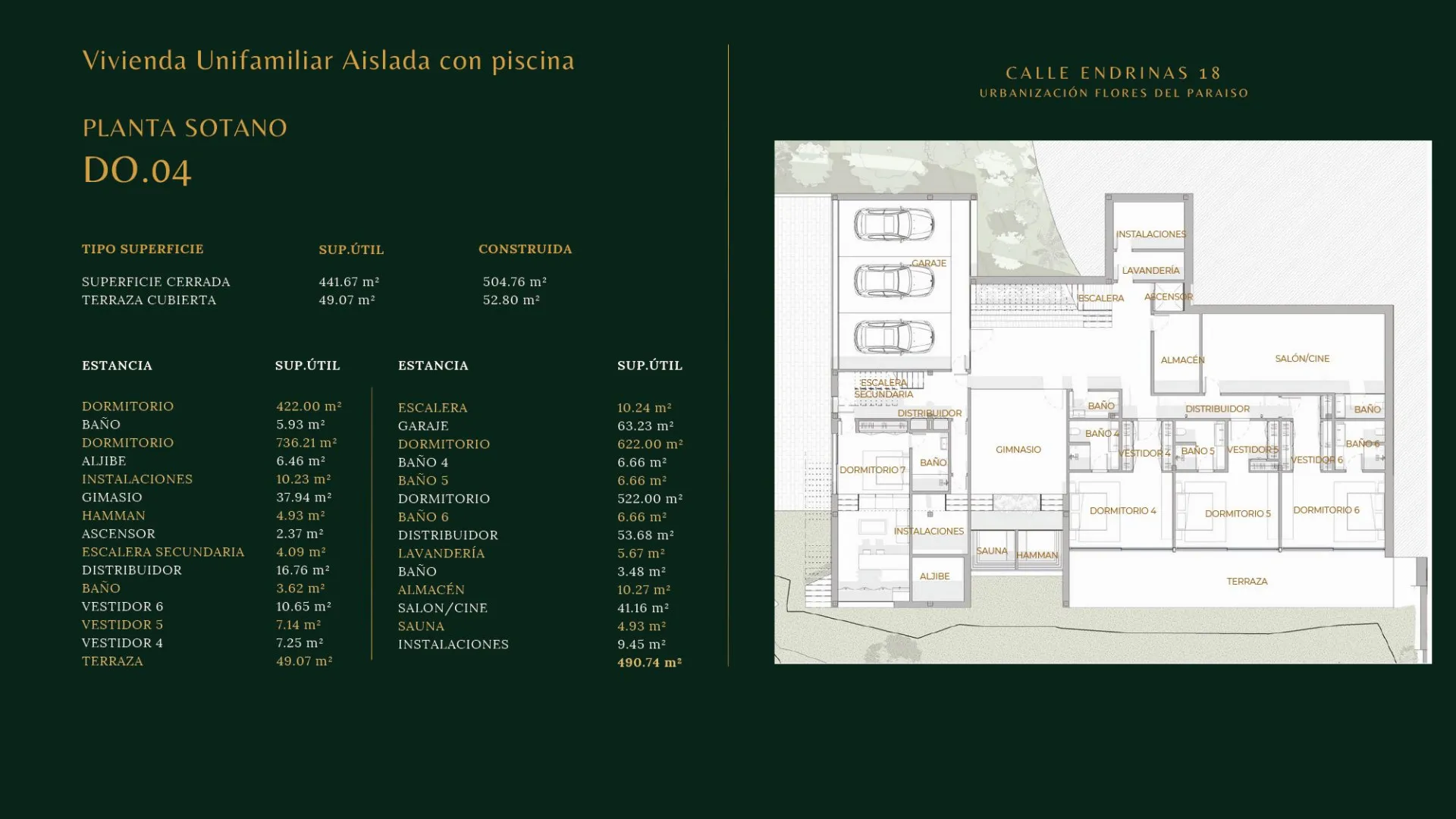 Se vende villa en Altos del Paraiso con 7 dormitorios