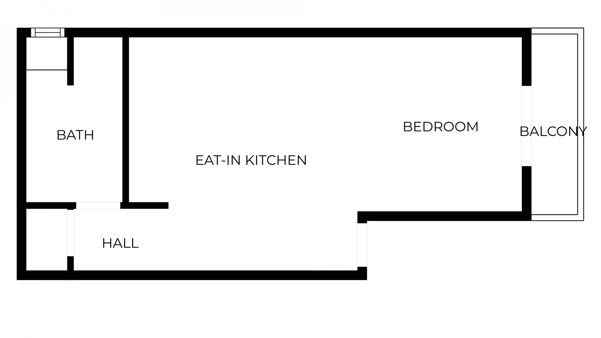 Se vende estudio con 1 dormitorio en Casco Antiguo