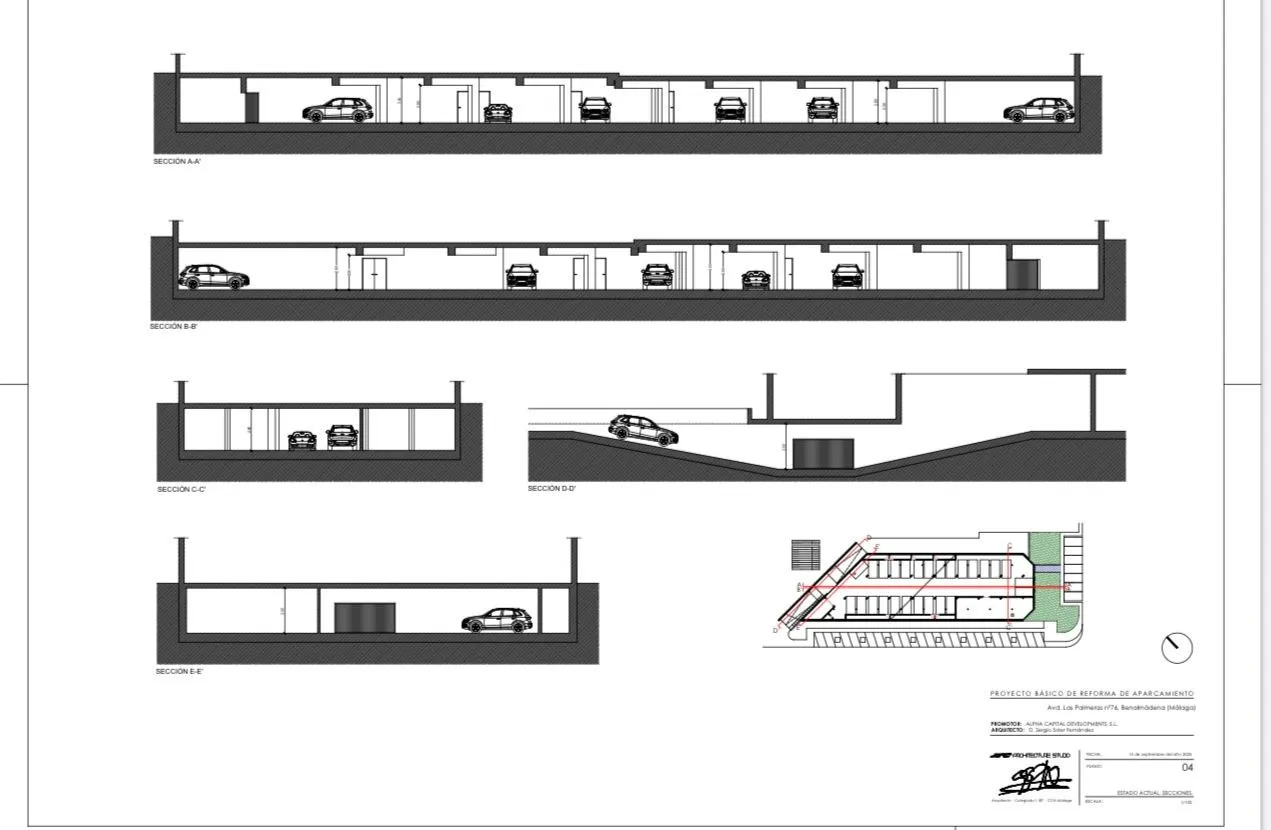 Benalmadena Costa parking for sale